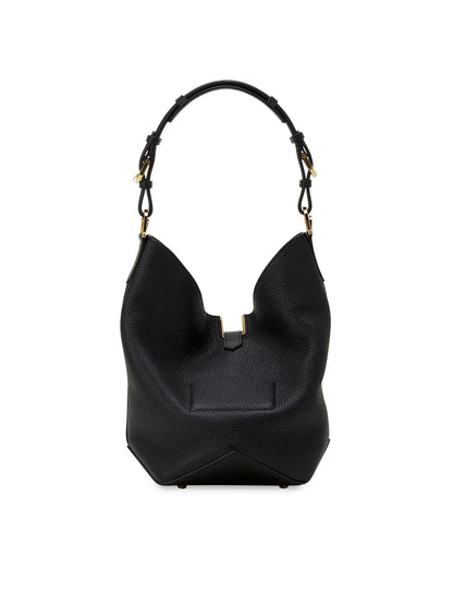 Lanvin Catch Medium Leather Bucket Bag