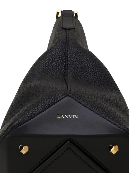 Lanvin Catch Medium Leather Bucket Bag
