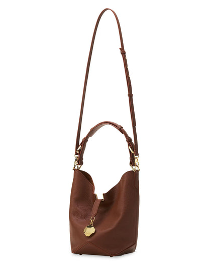 Lanvin Catch Medium Leather Bucket Bag