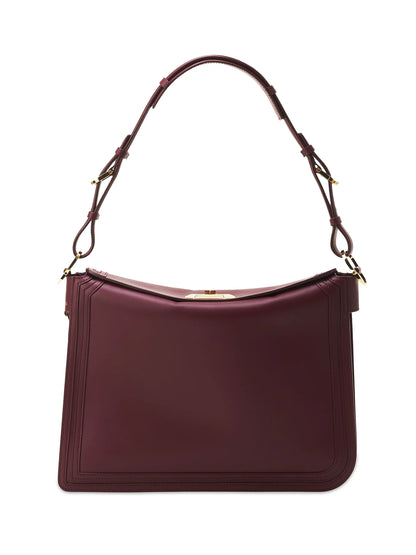 Lanvin Compagnon Asymmetrical Crossbody Bag in Leather