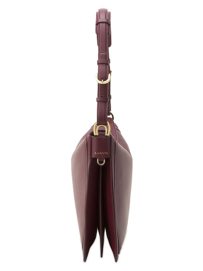 Lanvin Compagnon Asymmetrical Crossbody Bag in Leather