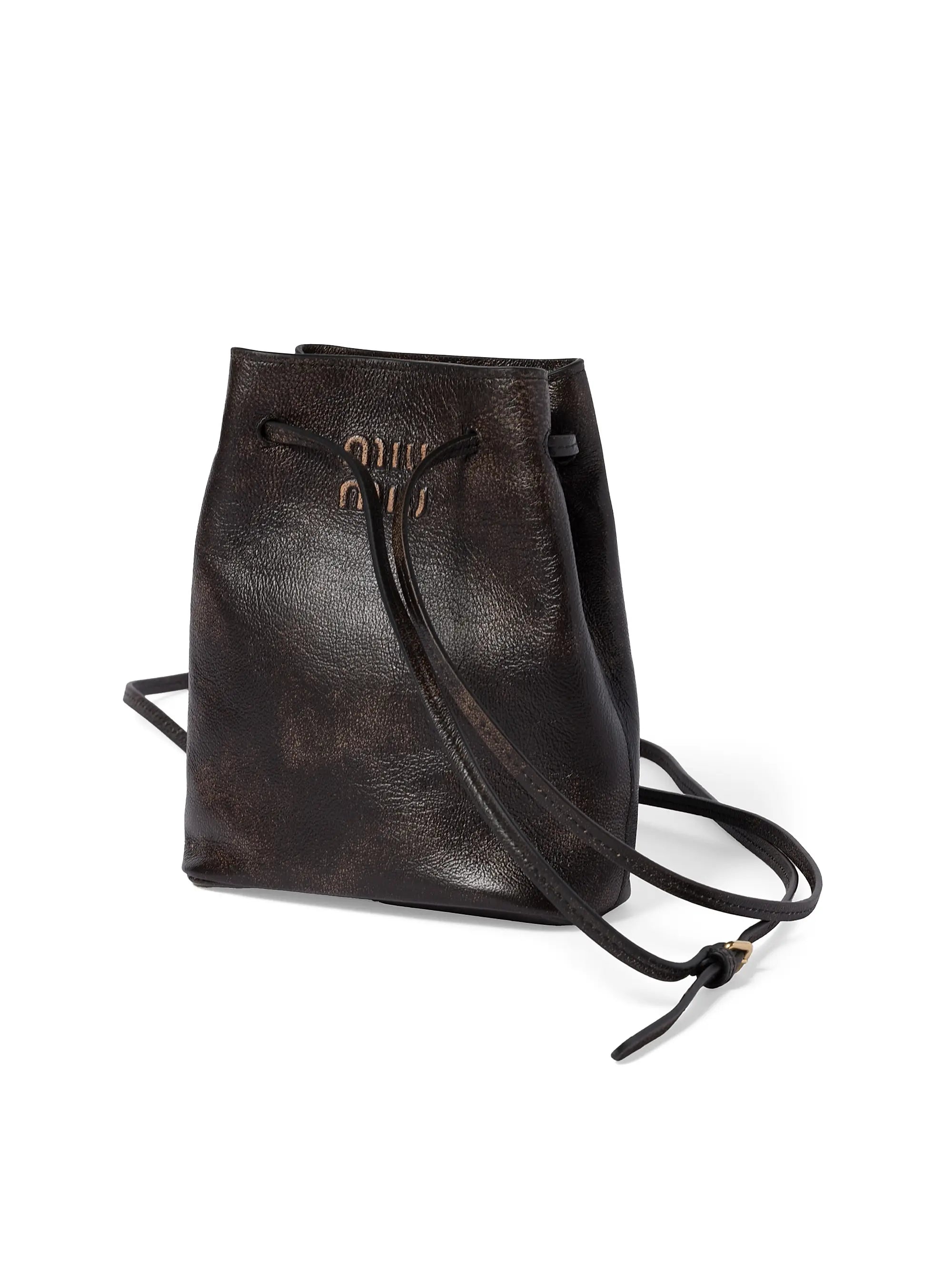 Miu Miu Nappa Leather Pouch