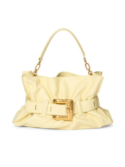 Balmain Medium Anthem Leather Shoulder Bag