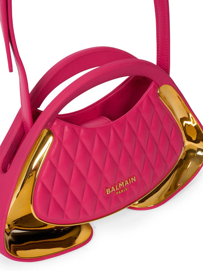 Balmain Jolie Madame Faux-Leather Bag