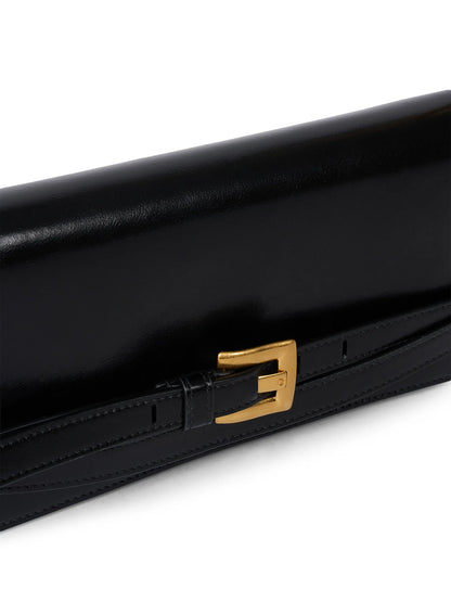 Balmain Shuffle Leather Wallet On Chain Bag