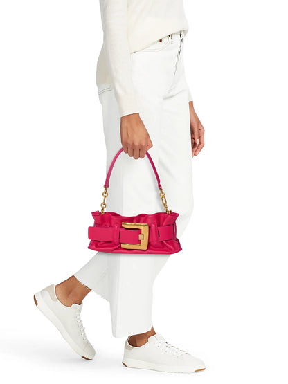 Balmain Anthem Mini Leather Shoulder Bag