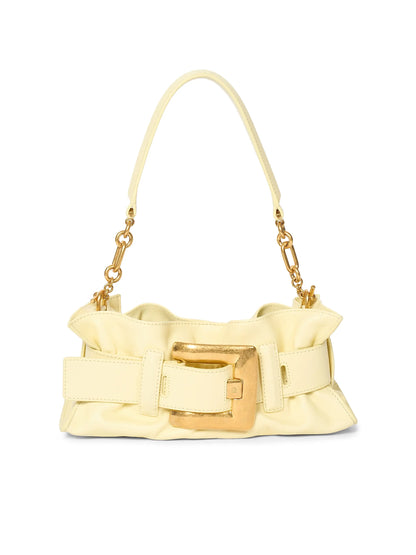 Balmain Anthem Mini Leather Shoulder Bag