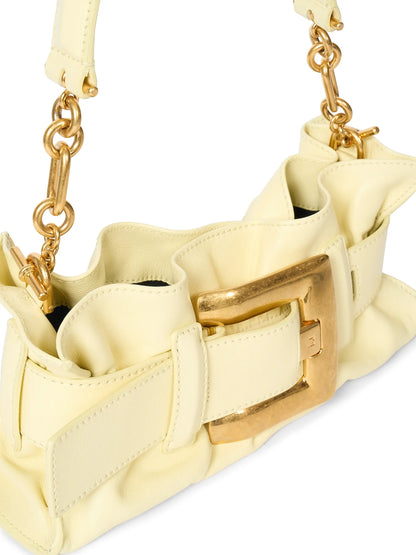 Balmain Anthem Mini Leather Shoulder Bag
