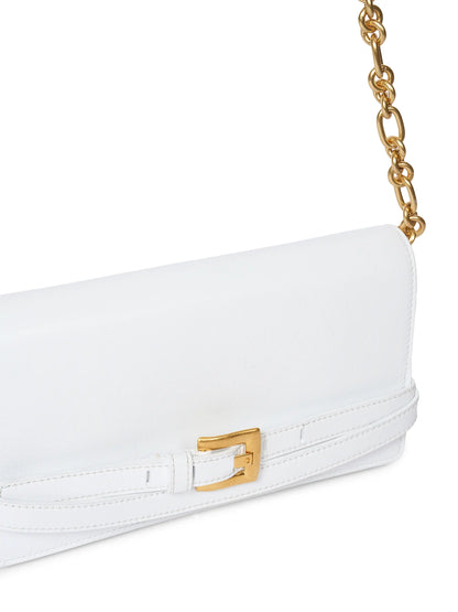 Balmain Shuffle Leather Chain Wallet