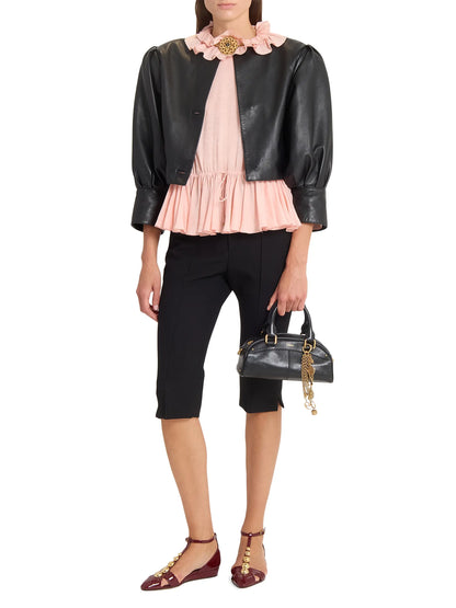 Chloé Small Leather Bowling Bag