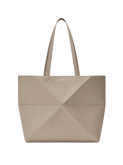 LOEWE Puzzle Fold Leather Tote Bag