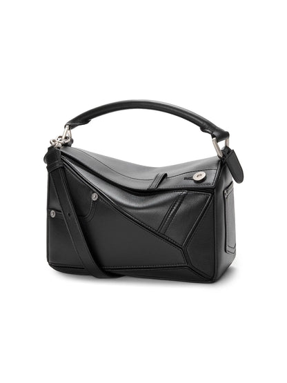 LOEWE Small Panta Puzzle Leather Top Handle Bag