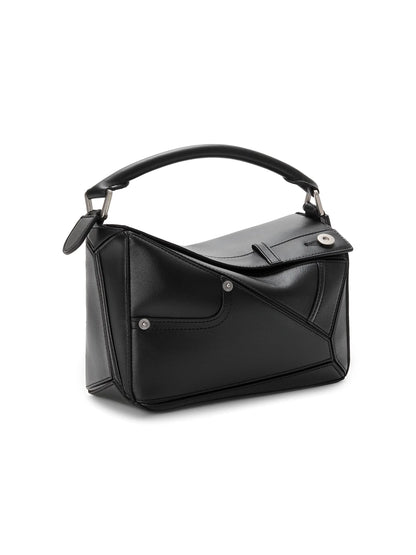 LOEWE Small Panta Puzzle Leather Top Handle Bag