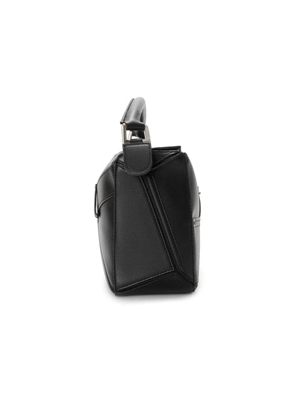 LOEWE Small Panta Puzzle Leather Top Handle Bag