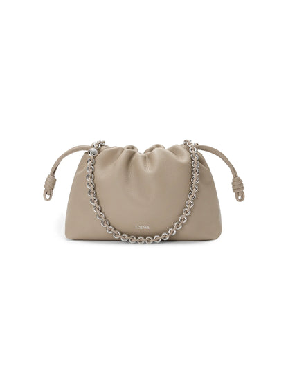 LOEWE Medium Flamenco Leather Clutch