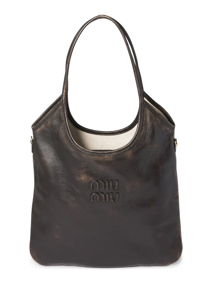 Miu Miu Ivy Leather Shoulder Bag
