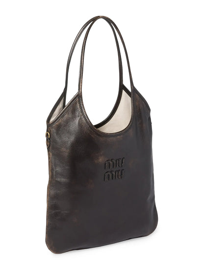 Miu Miu Ivy Leather Shoulder Bag