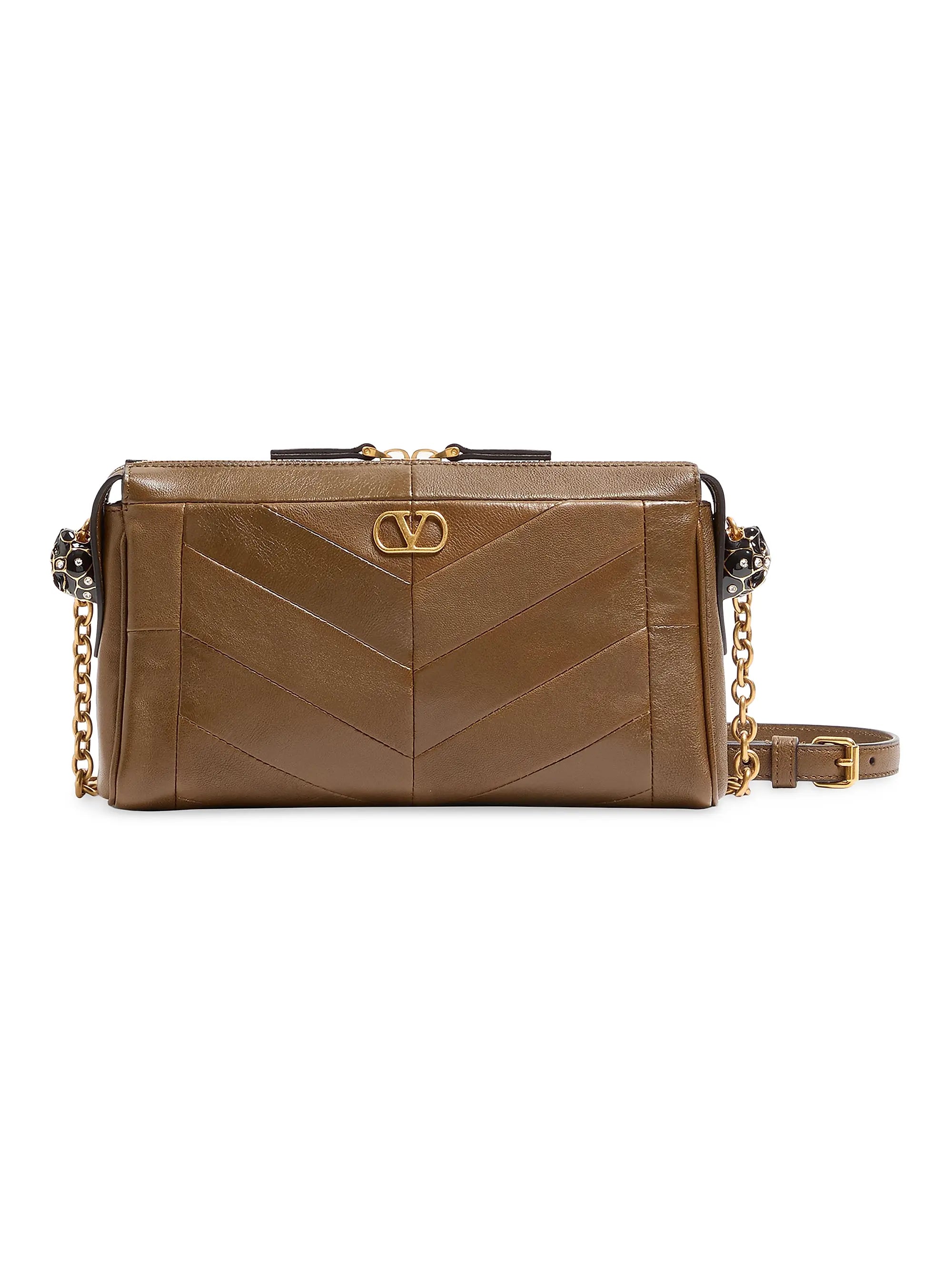 Valentino Garavani Panthea Small Shoulder Bag in Nappa Leather