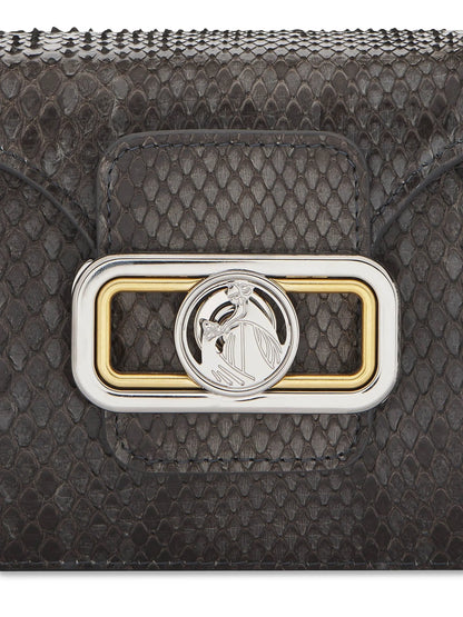 Lanvin Medium Pencil Cat Bag Top Handle in Python