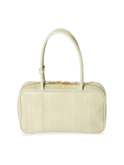 Miu Miu Beau Ayers Leather Top Handle Bag