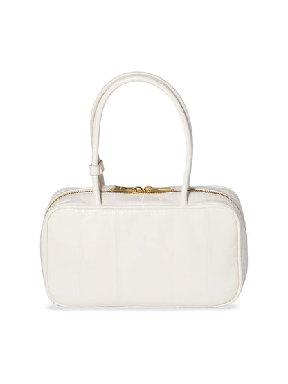 Miu Miu Beau Ayers Leather Top Handle Bag