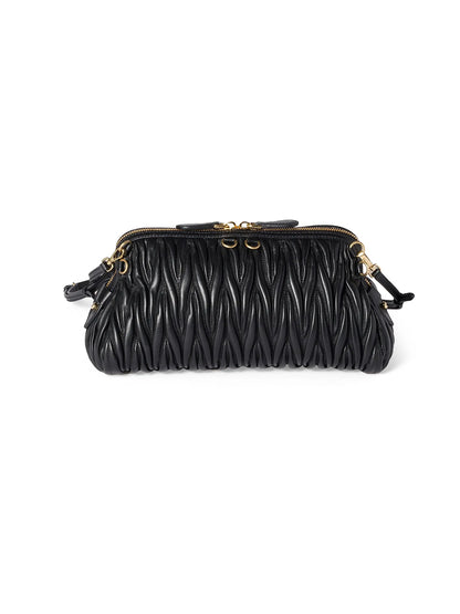 Miu Miu Matelassé Nappa Leather Shoulder Bag