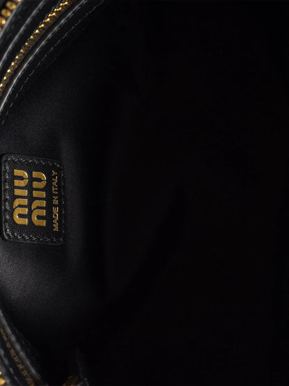 Miu Miu Matelassé Nappa Leather Shoulder Bag