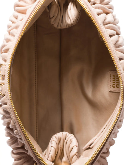 Miu Miu Matelassé Nappa Leather Shoulder Bag