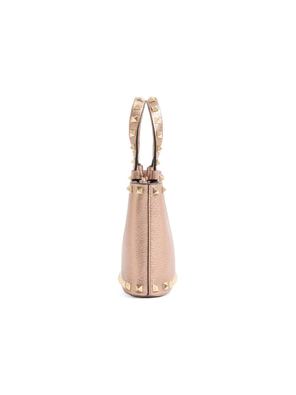 Valentino Garavani Rockstud Mini Shopping Top Handle Bag