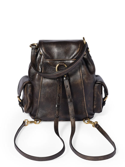 Miu Miu Leather Backpack