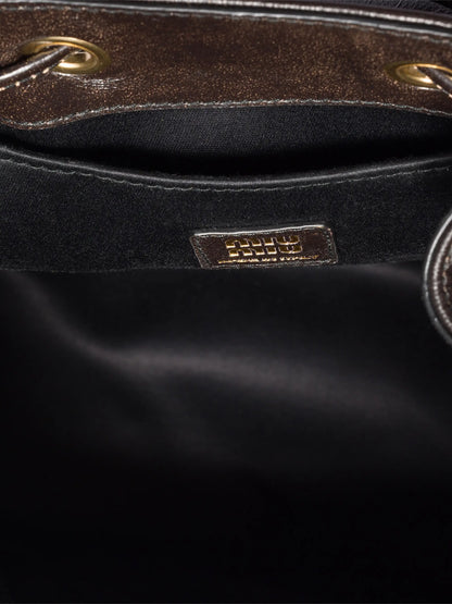 Miu Miu Leather Backpack