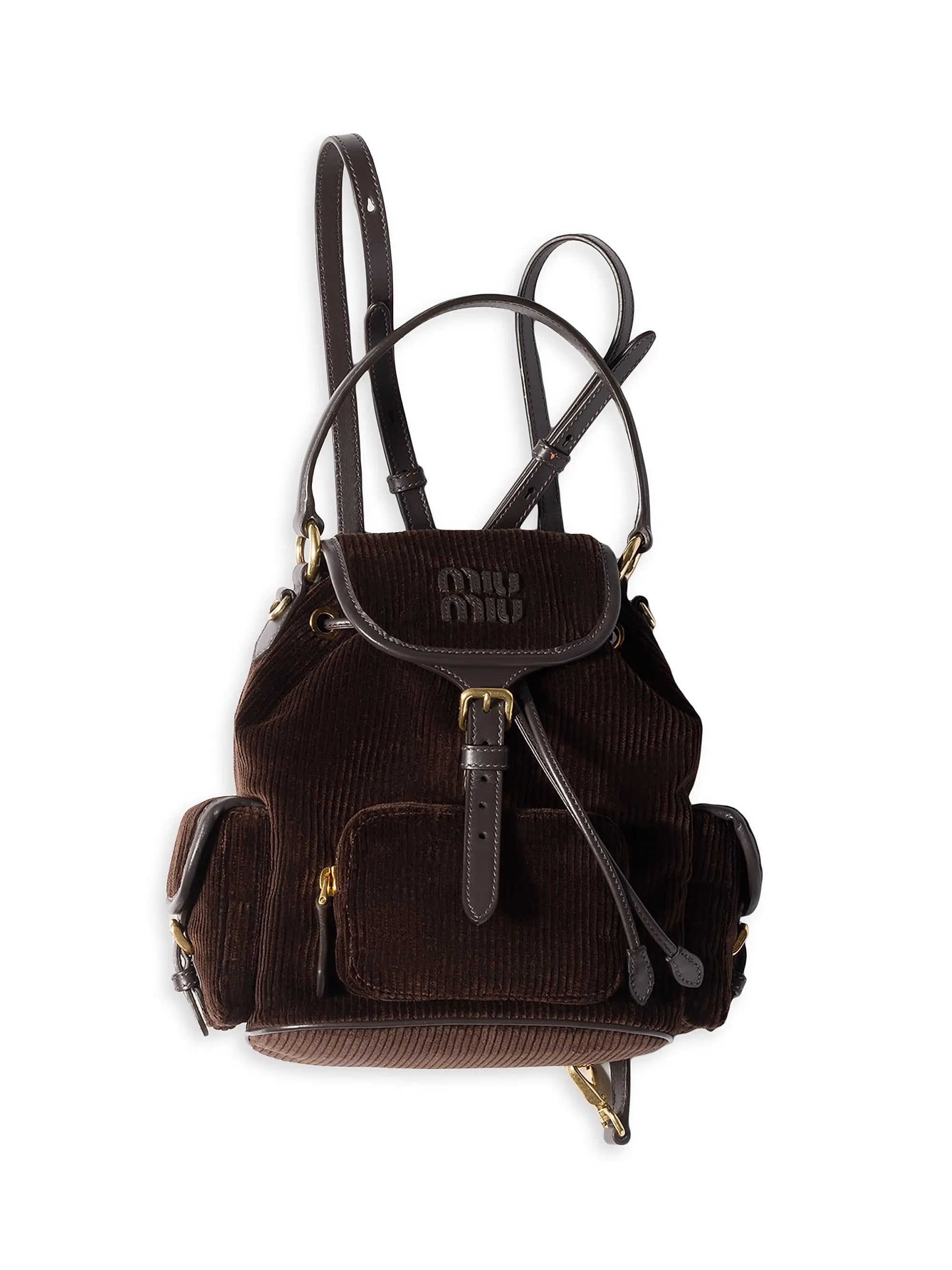 Miu Miu Corduroy Backpack