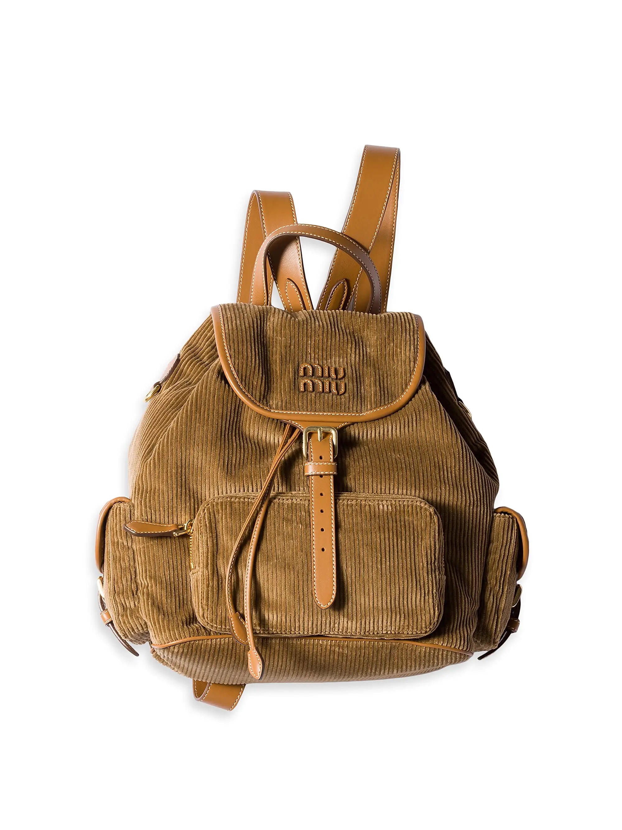 Miu Miu Corduroy Backpack