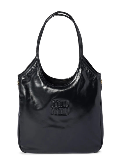 Miu Miu Ivy Leather Tote Bag