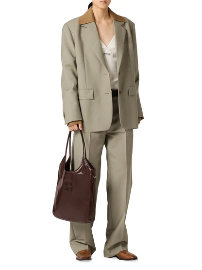 Miu Miu Ivy Leather Tote Bag
