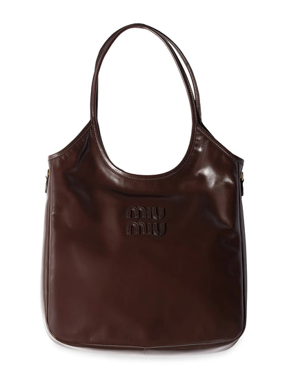 Miu Miu Ivy Leather Tote Bag