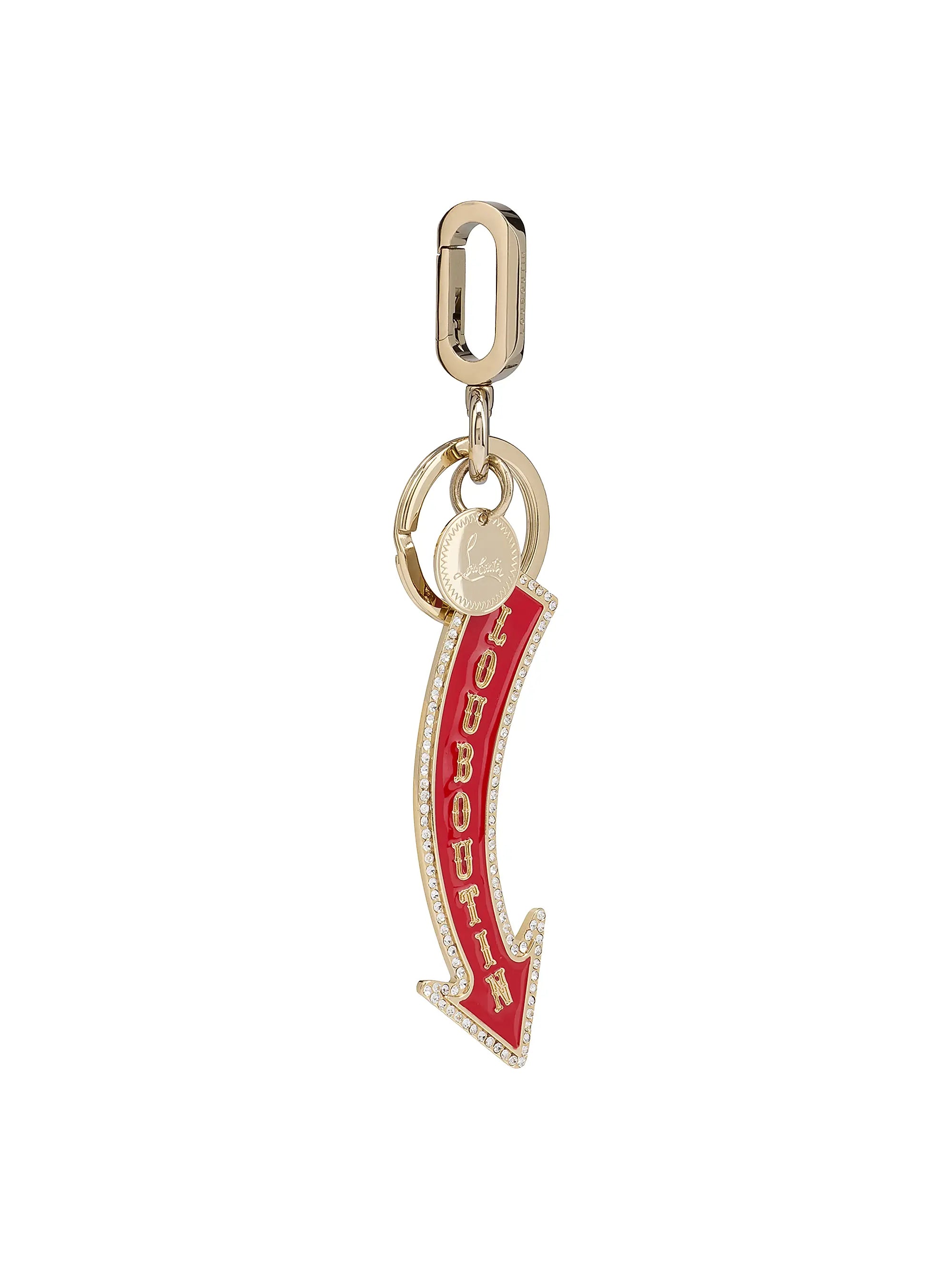 Christian Louboutin Steel Keyring