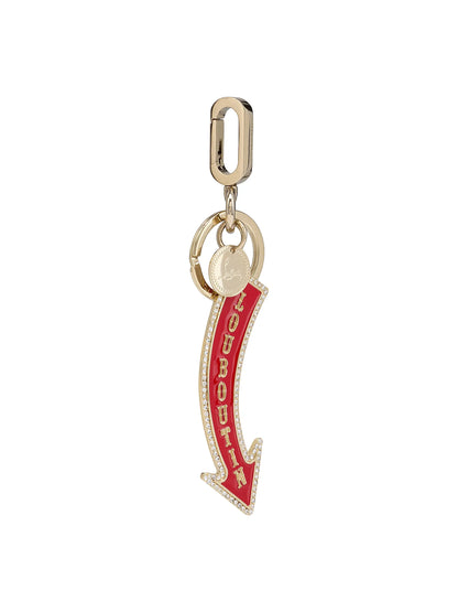 Christian Louboutin Steel Keyring