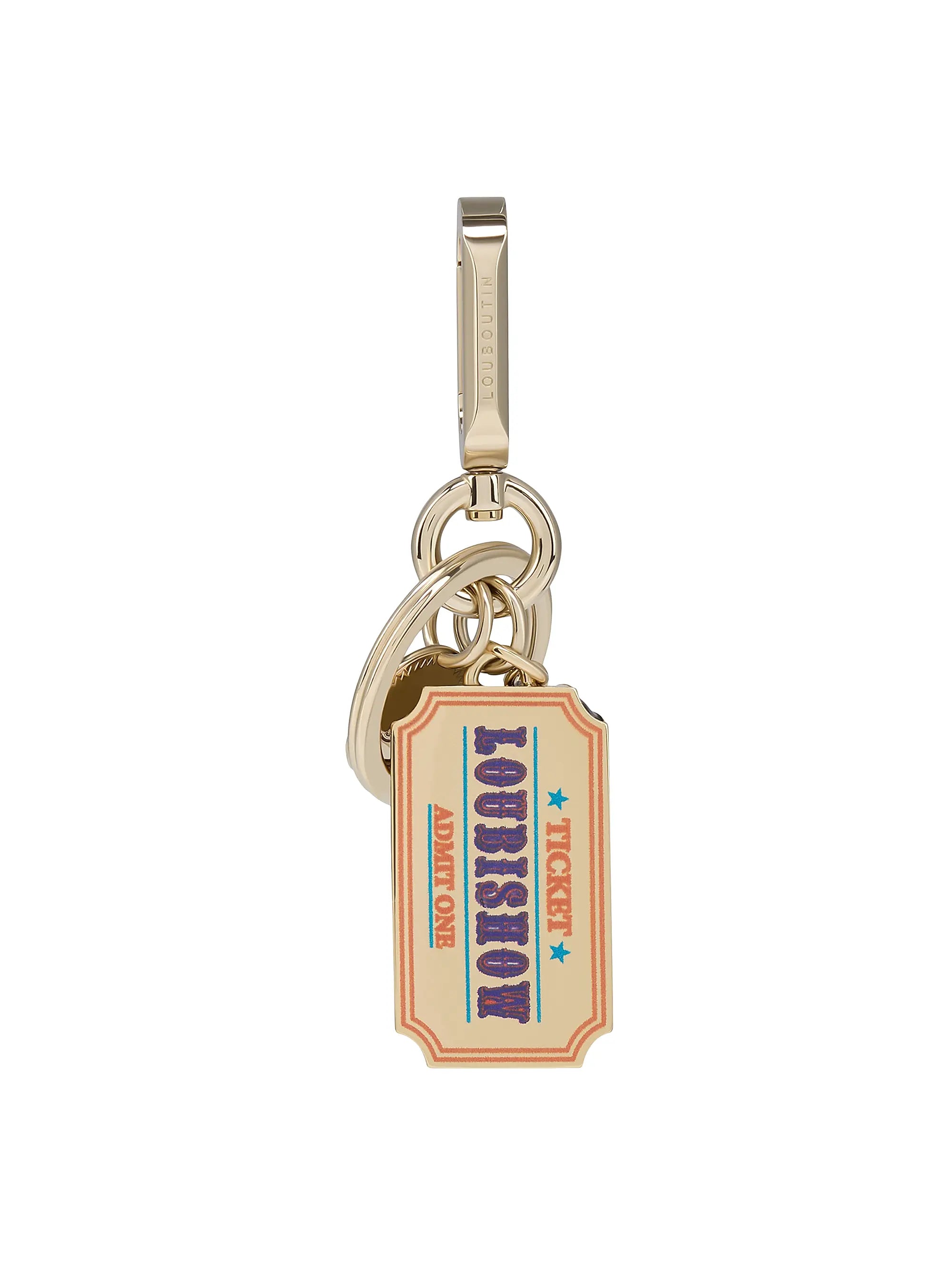 Christian Louboutin Steel Keyring