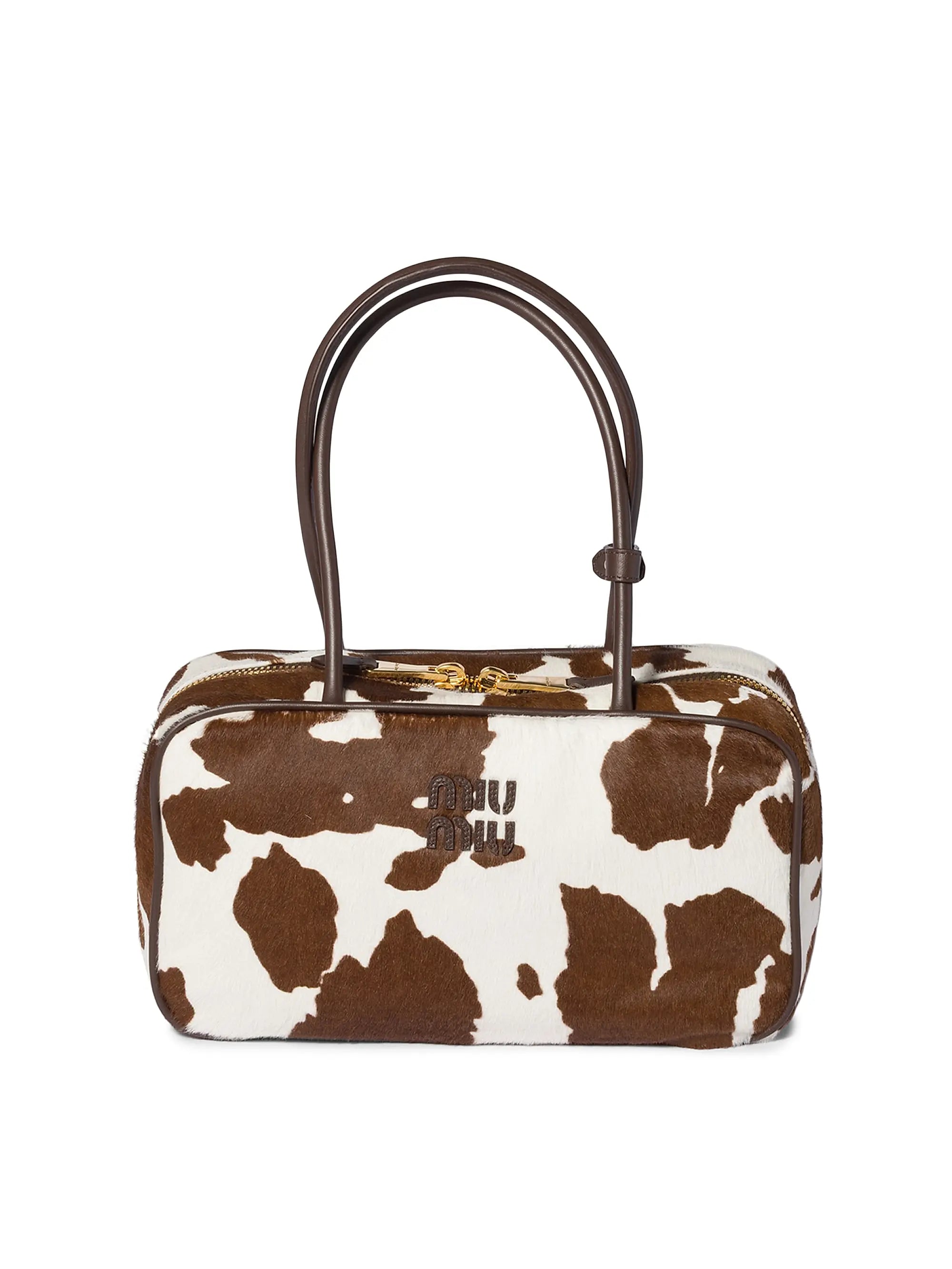 Miu Miu Beau Calf Hair Shoulder Bag