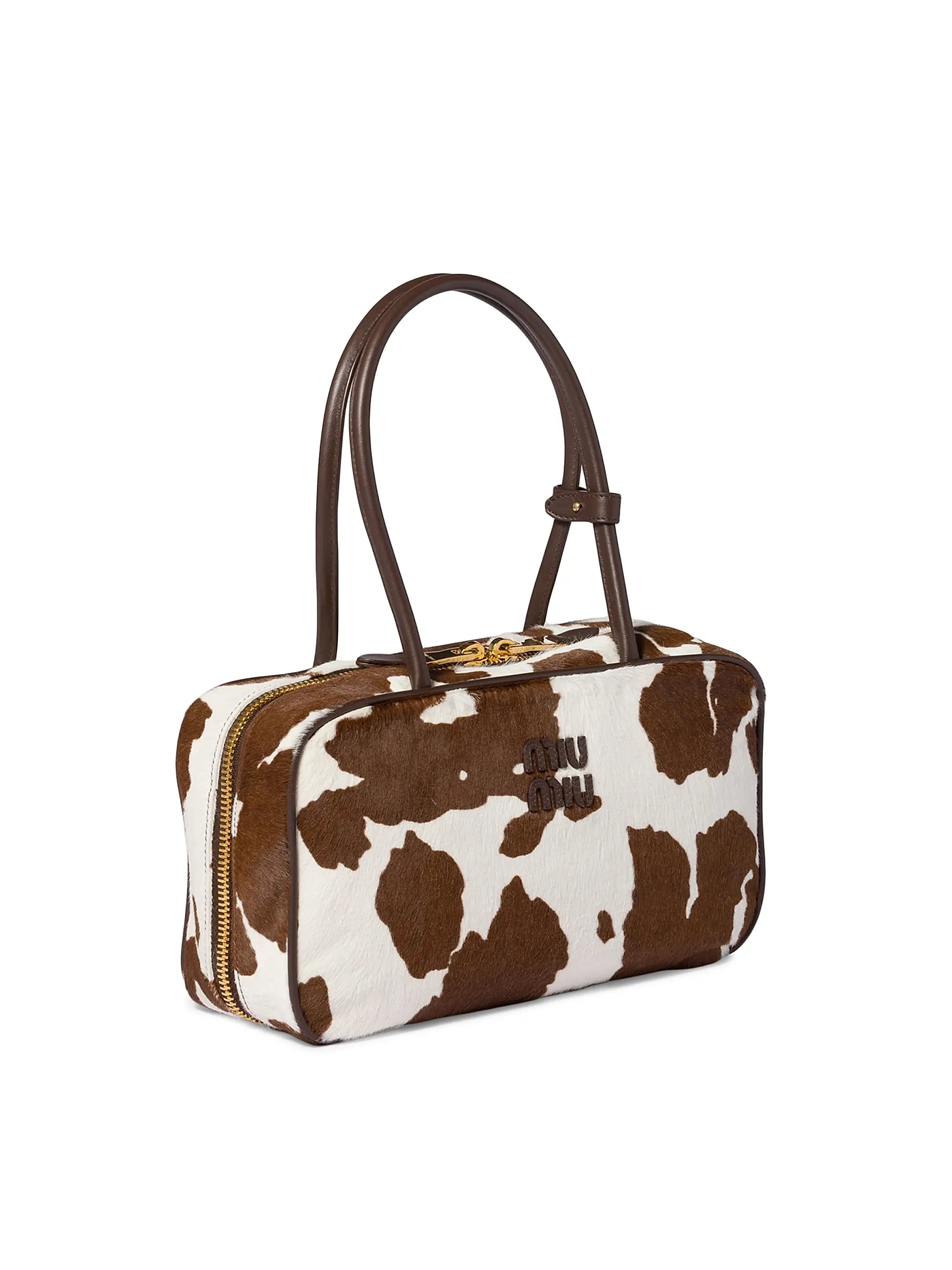 Miu Miu Beau Calf Hair Shoulder Bag