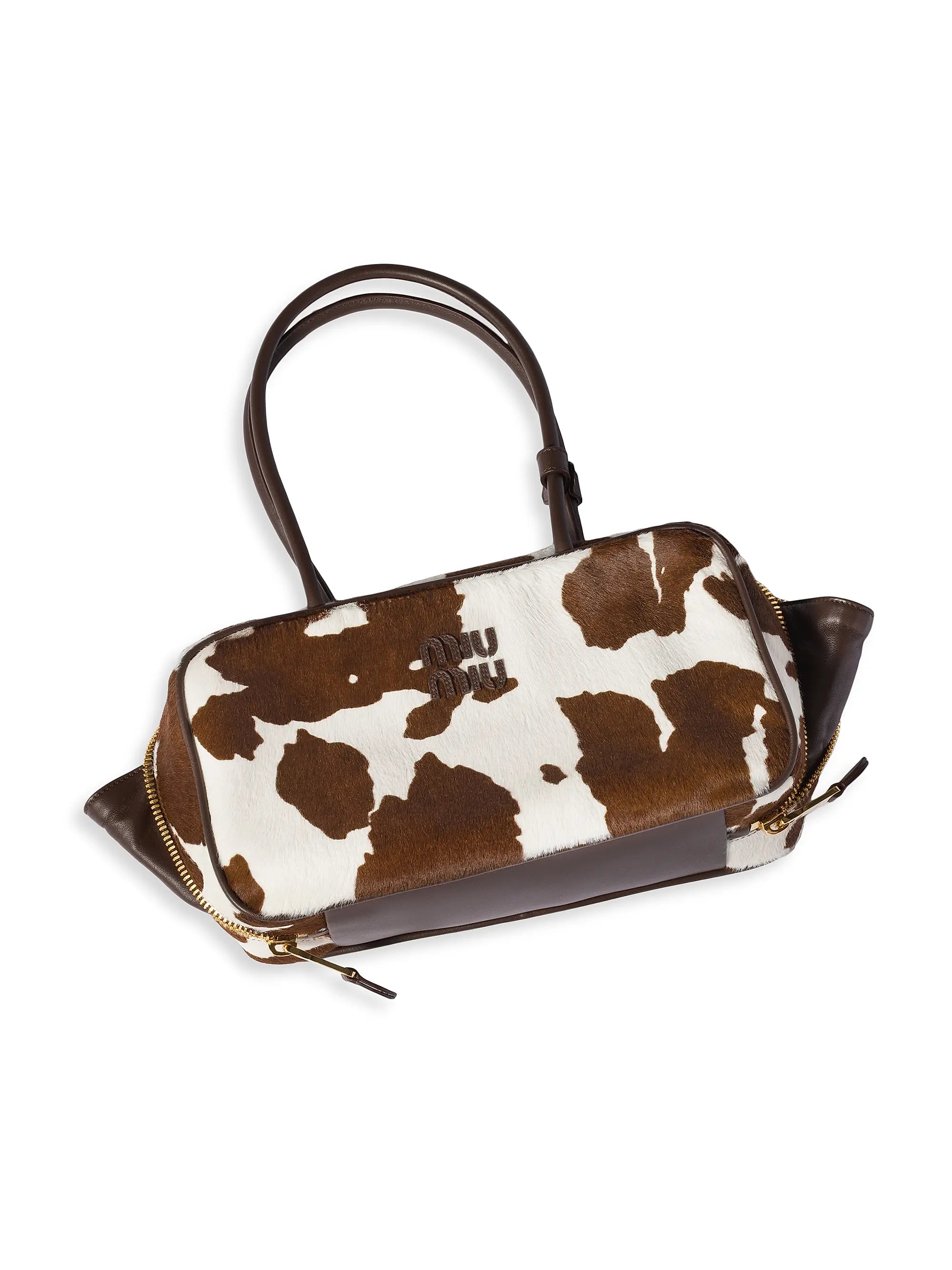 Miu Miu Beau Calf Hair Shoulder Bag