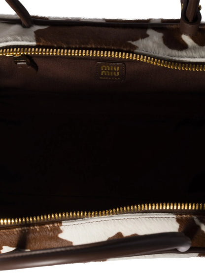 Miu Miu Beau Calf Hair Shoulder Bag
