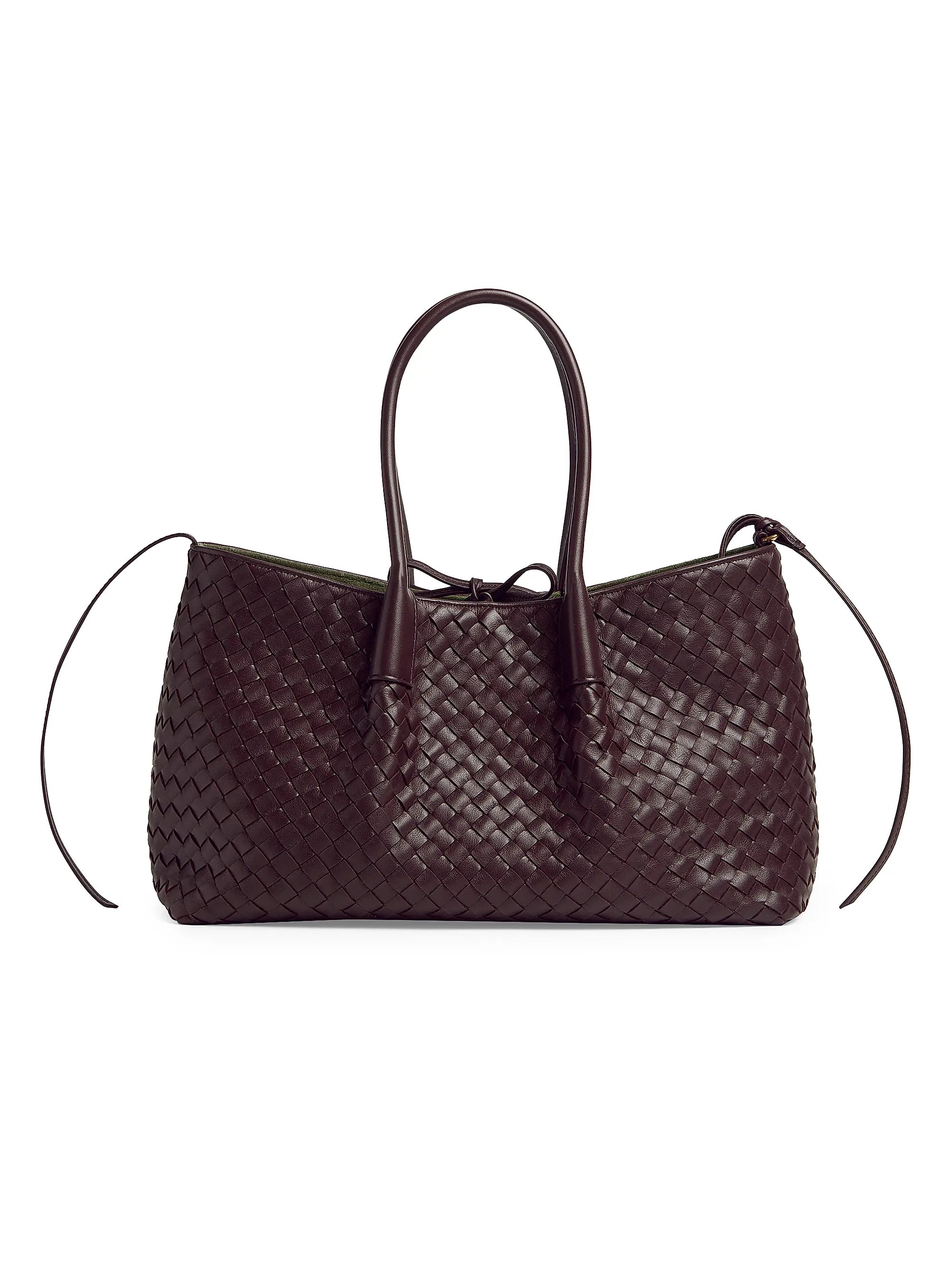 Bottega Veneta Medium Pinacoteca Reversible Intreciatto Leather Tote Bag
