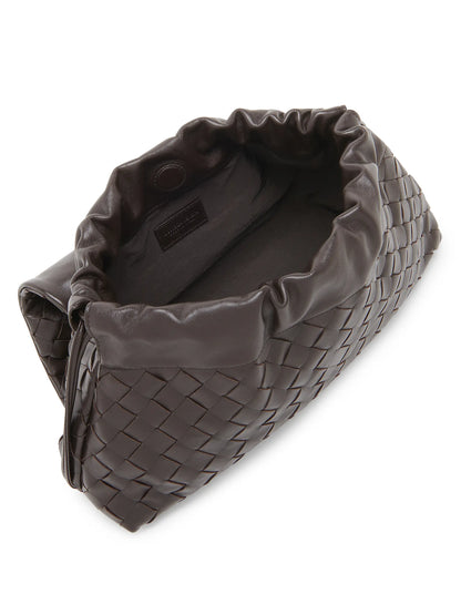 Bottega Veneta Giorno Intrecciato Leather Shoulder Bag