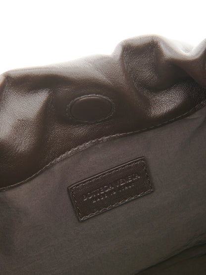 Bottega Veneta Giorno Intrecciato Leather Shoulder Bag