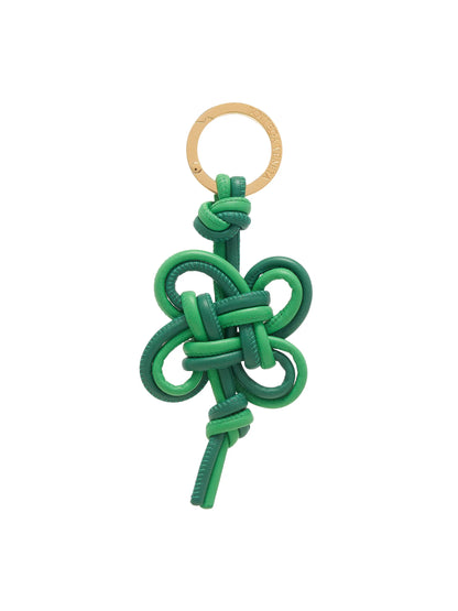 Bottega Veneta Four Leaf Clover Nappa Leather Charm
