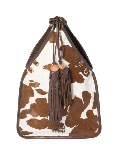 Miu Miu Calf Hair Shoulder Bag
