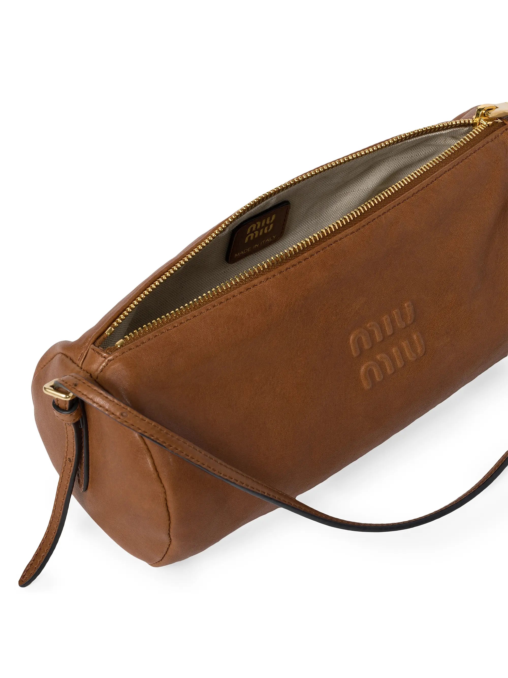 Miu Miu Nappa Leather Pouch