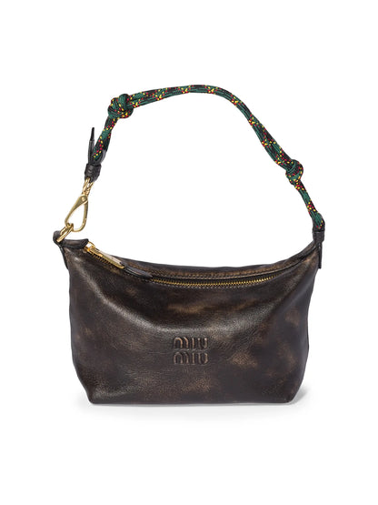 Miu Miu Leather Top Handle Bag